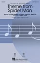 Theme from Spider Man SATB choral sheet music cover